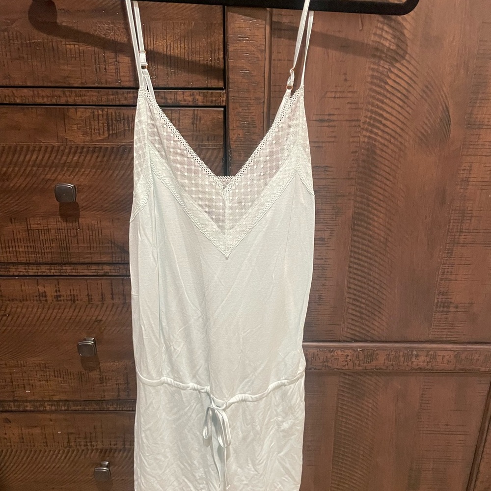 Victoria's Secret Pale Blue Lace Chemise